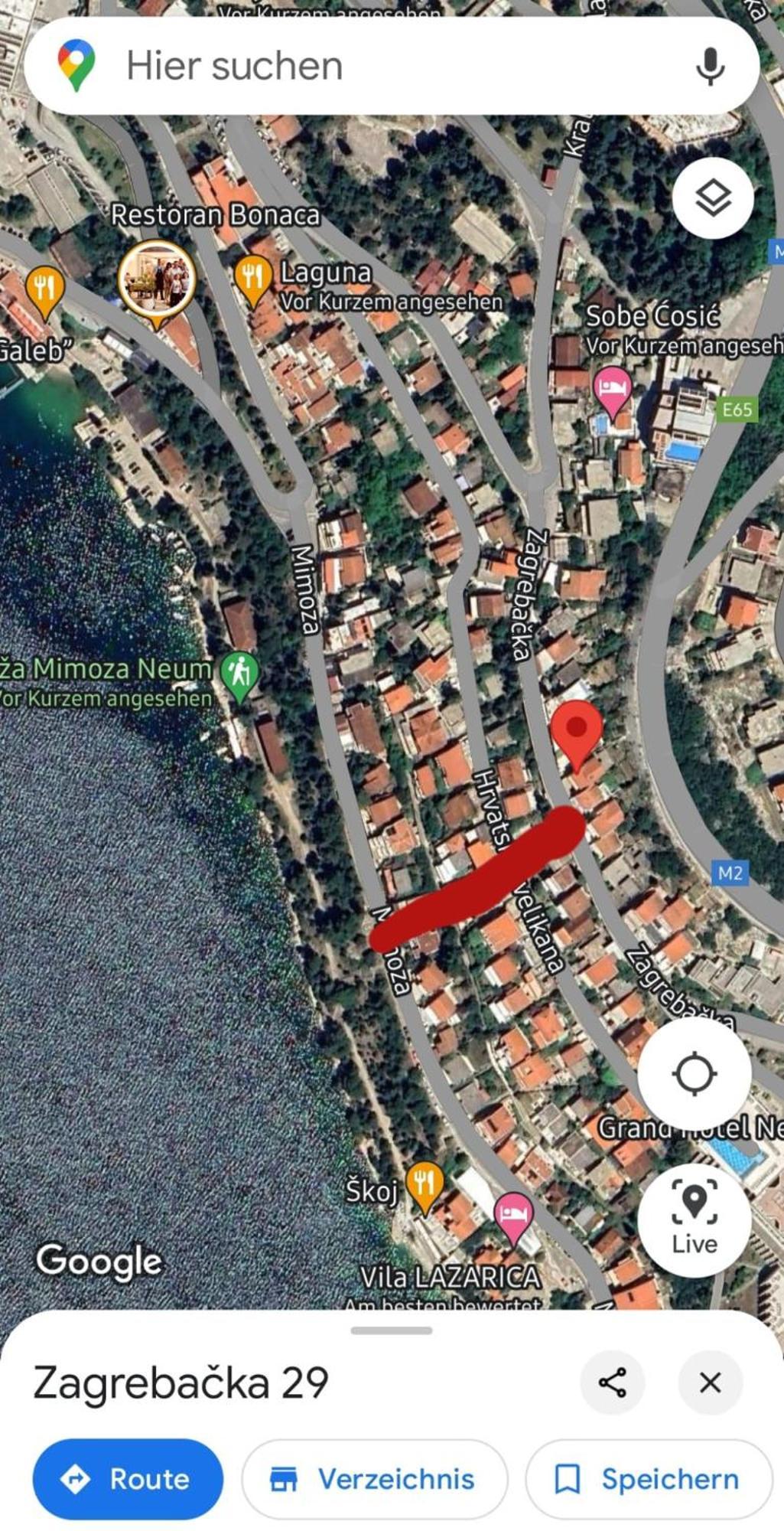 Hygge-Kuca Daire Neum Oda fotoğraf